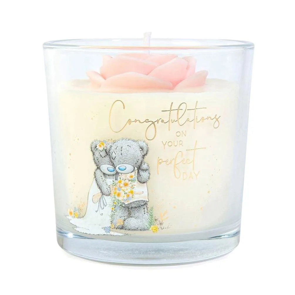 Me to You Bear Congratulations Wedding Candle