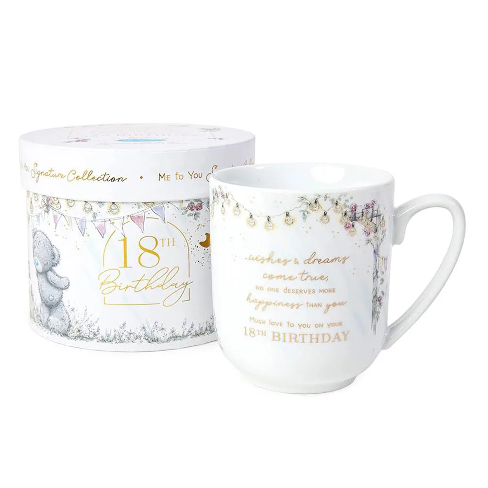 18th Birthday Me to You Bear Boxed Mug £9.99