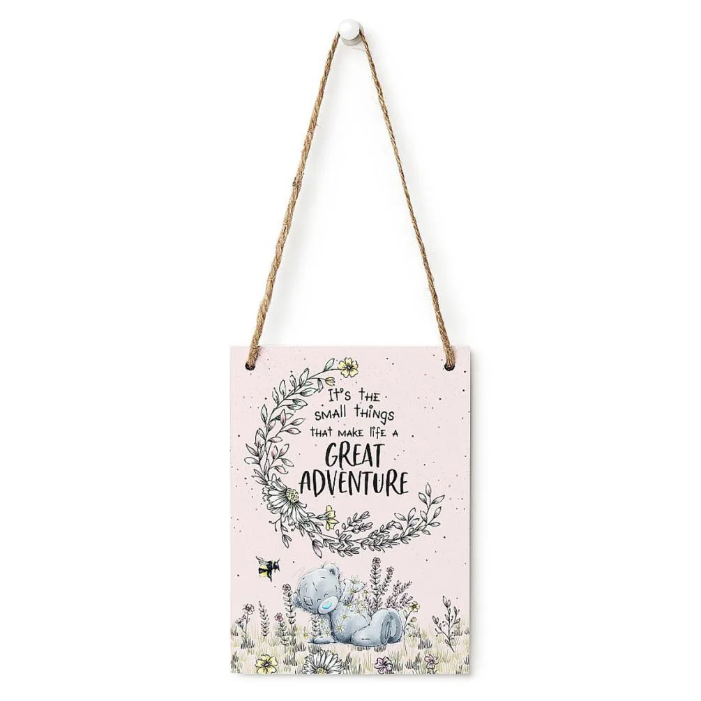 Great Adventure Me to You Bear Hanging Plaque £1.49