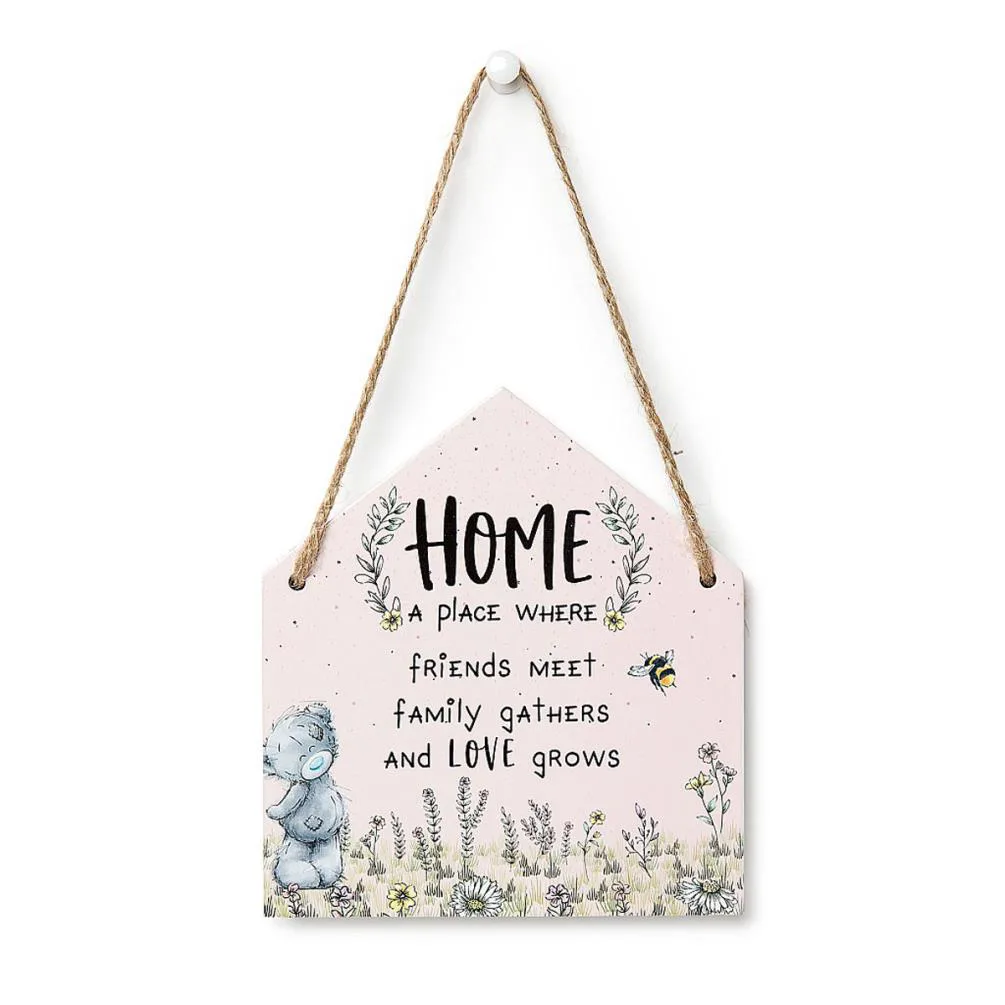 Me to You Bear Hanging Home Verse Plaque £2.49