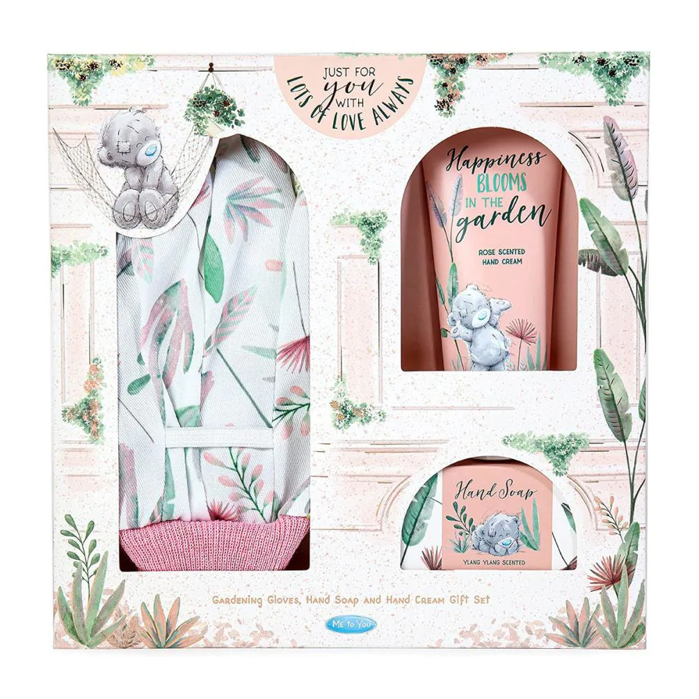 Me to You Bear Gardening Gloves Hand Soap & Hand Cream Gift Set £8.99