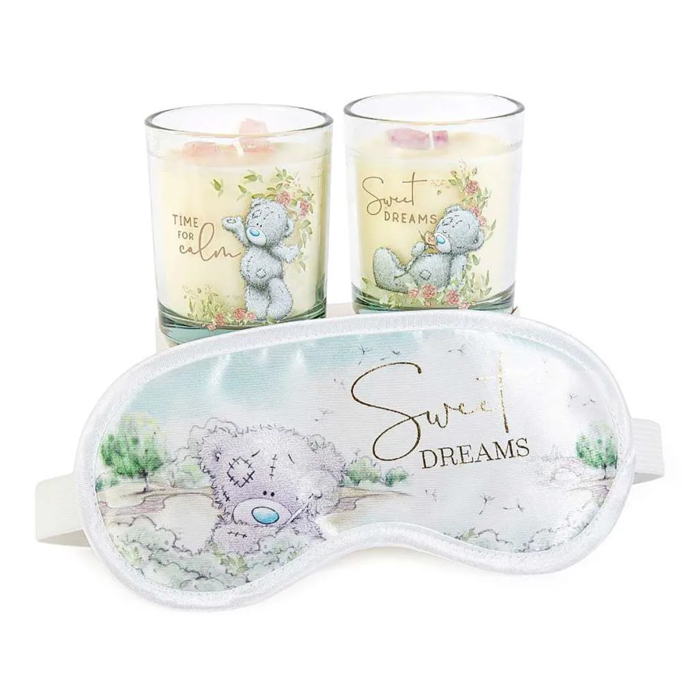 Sweet Dreams Eyemask & Crystal Candle Me to You Bear Gift Set