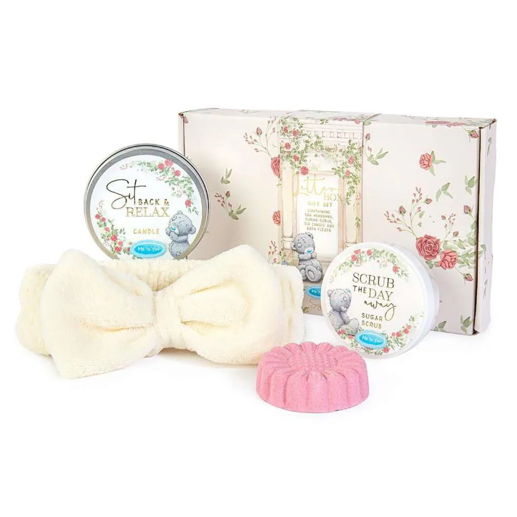 Relax Bath Time Me to You Bear Letter Box Gift Set