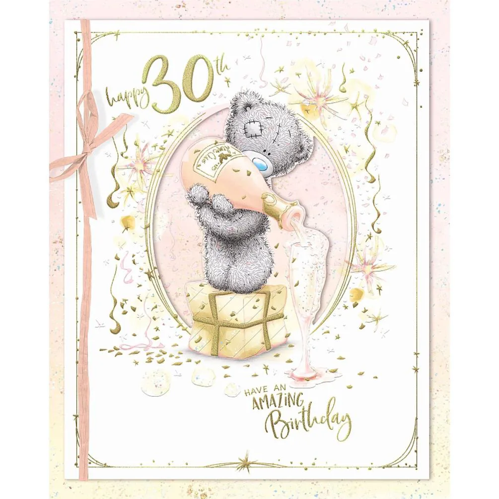 30th Birthday Me to You Bear Birthday Card