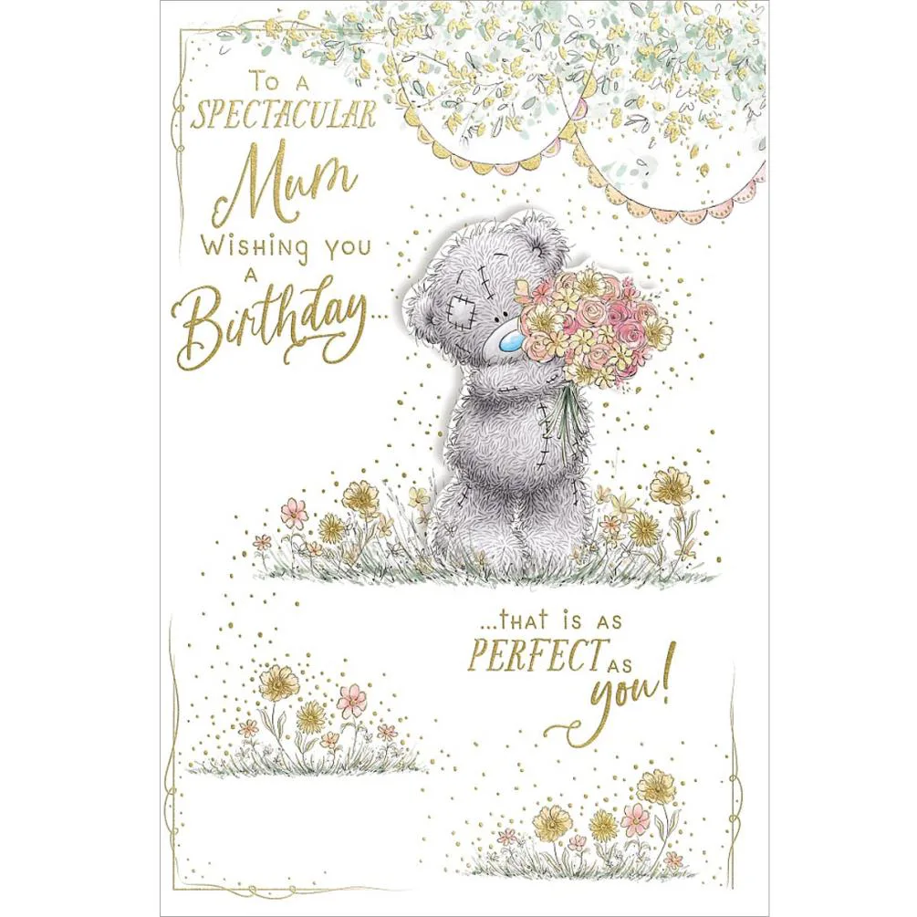Spectacular Mum Me to You Bear Handmade Birthday Card