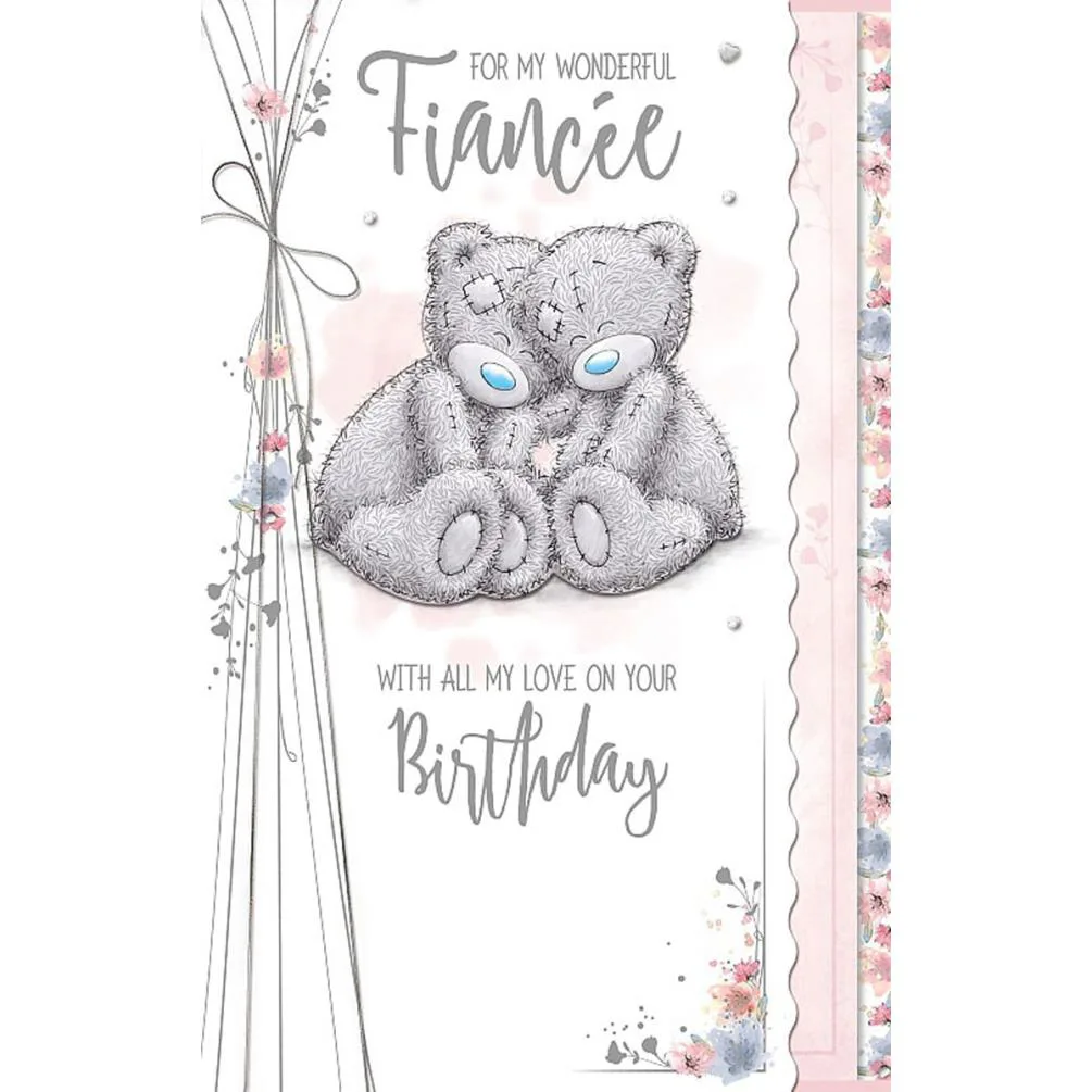 Fiancee Luxury Me to You Bear Birthday Card £4.99