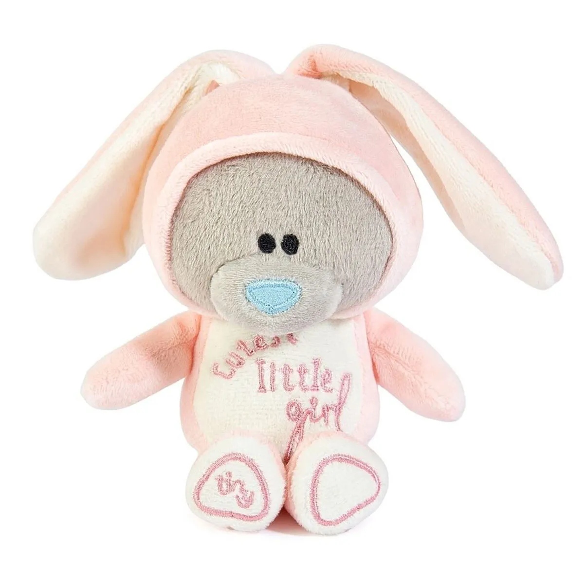 4" Cutest Little Girl Onesie Tiny Tatty Teddy Bear