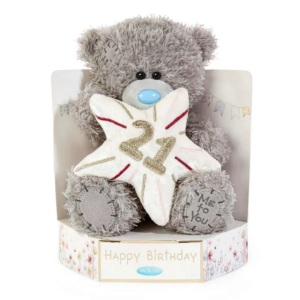 7" 21st Birthday Star Me to You Bear