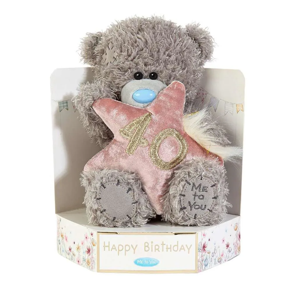 7" 40th Birthday Star Me to You Bear