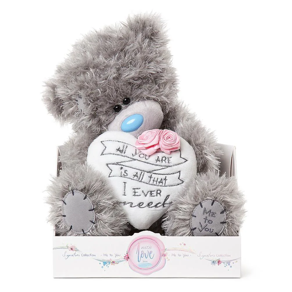9" All You Are Padded Heart Me To You Bear £19.00
