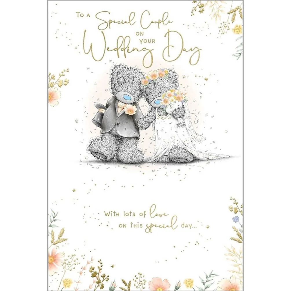 Special Couple Me to You Bear Wedding Day Card