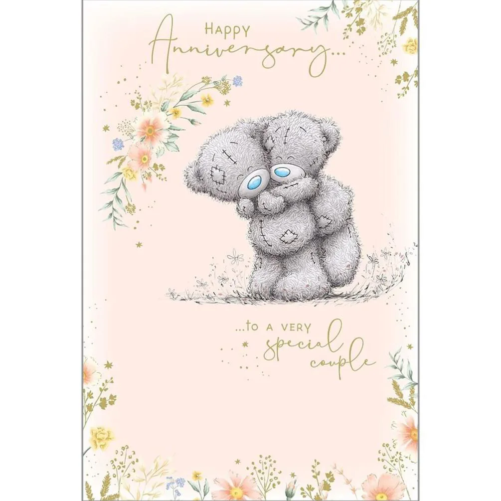 Special Couple Me to You Bear Anniversary Card