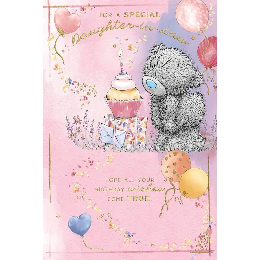 Daughter-In-Law Me to You Bear Birthday Card