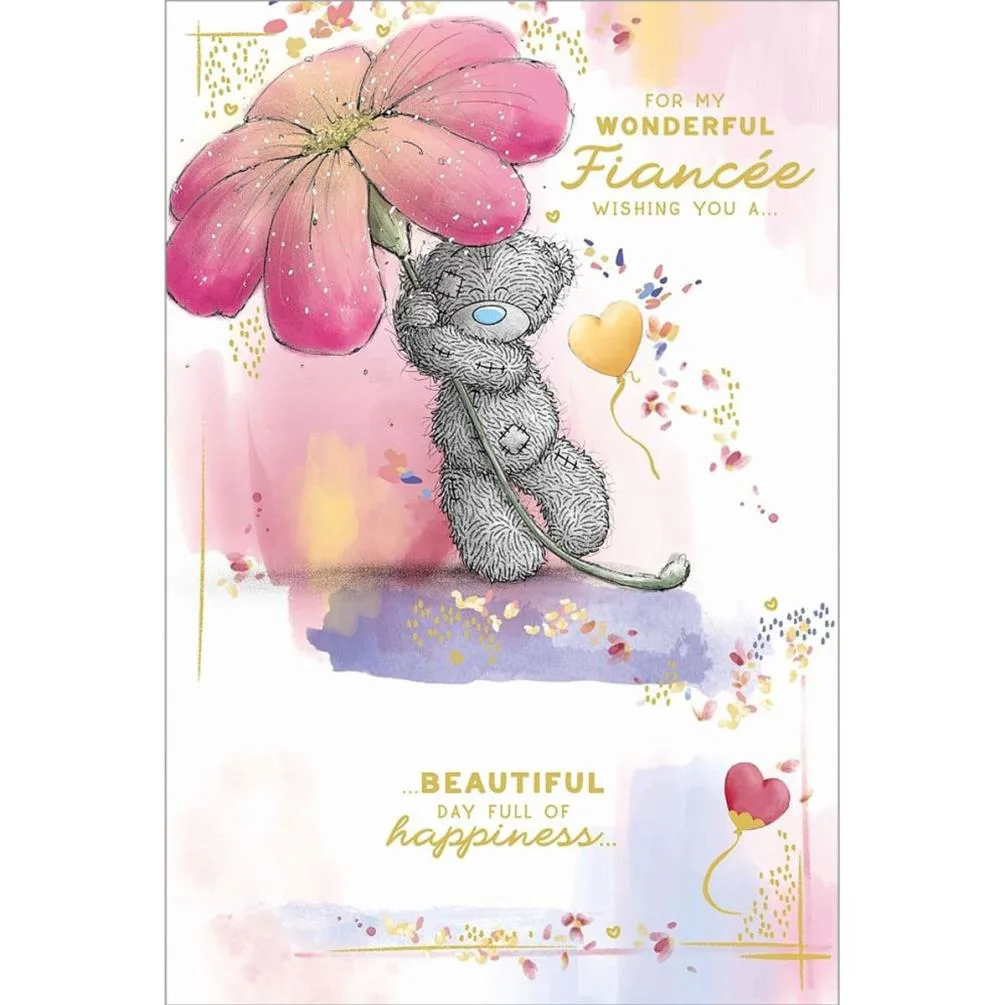 Wonderful Fiancee Me to You Bear Birthday Card