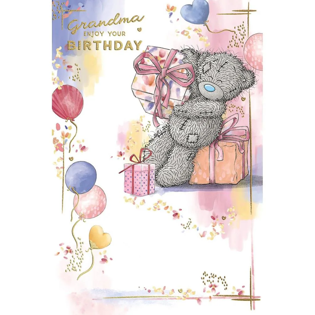 Grandma Me to You Bear Birthday Card