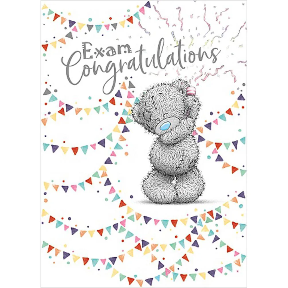 Exam Congratulations Me to You Bear Card £1.69