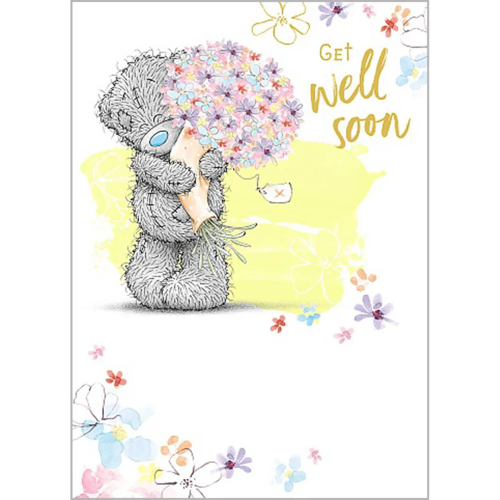 Get Well Soon Me to You Bear Card