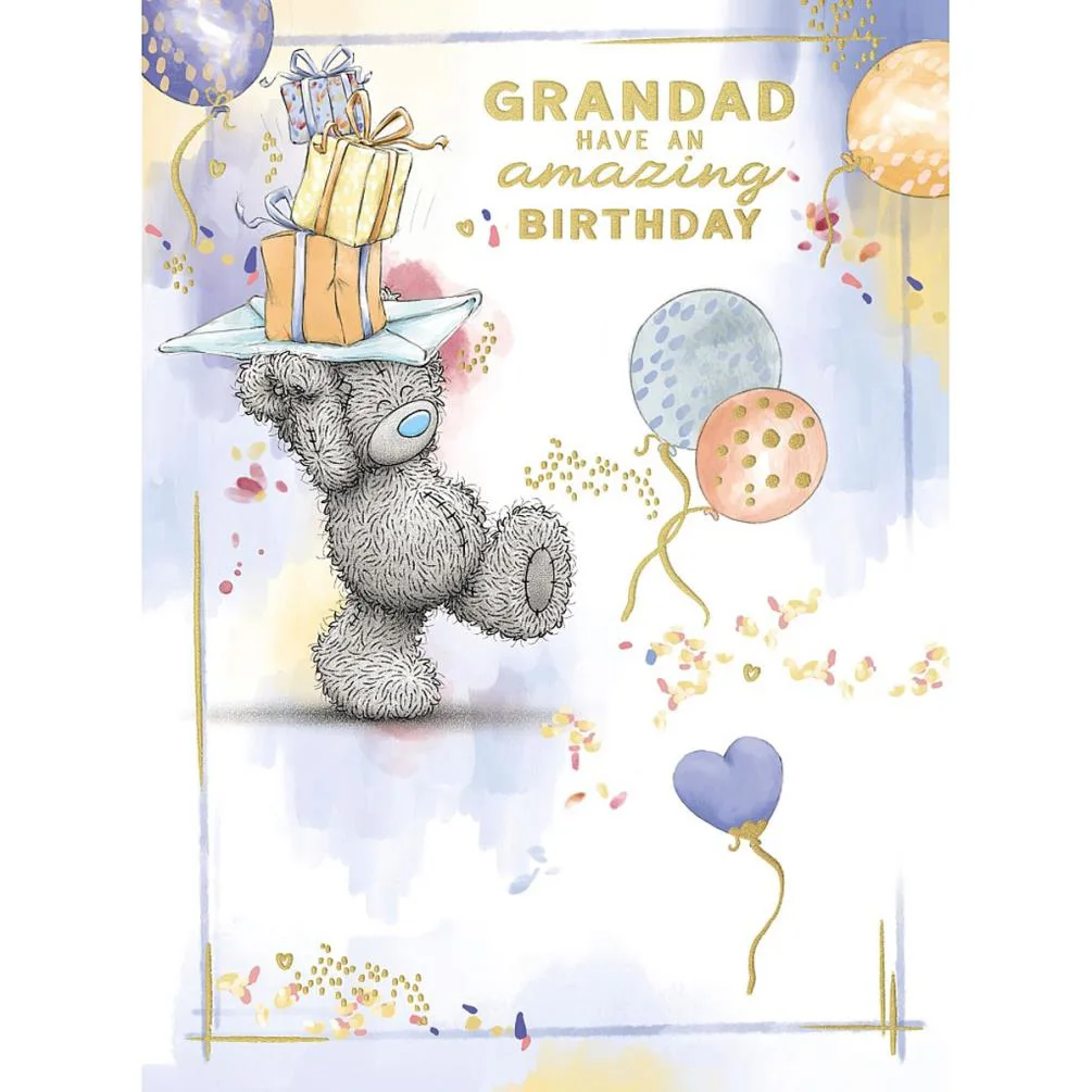 Grandad Me to You Bear Birthday Card