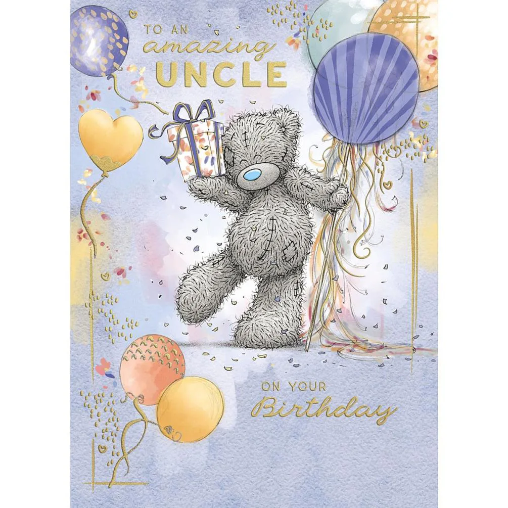Amazing Uncle Me to You Bear Birthday Card