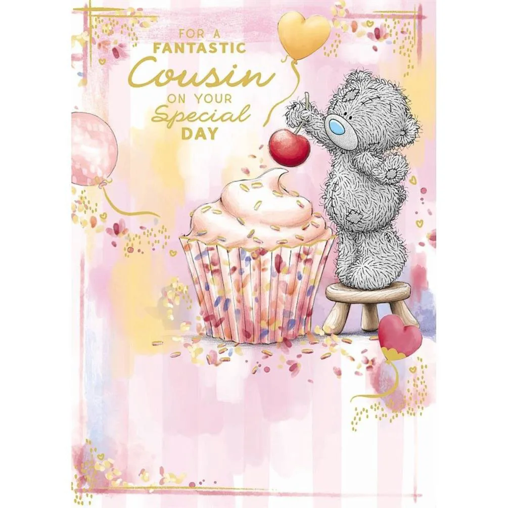 Fantastic Cousin Me to You Bear Birthday Card