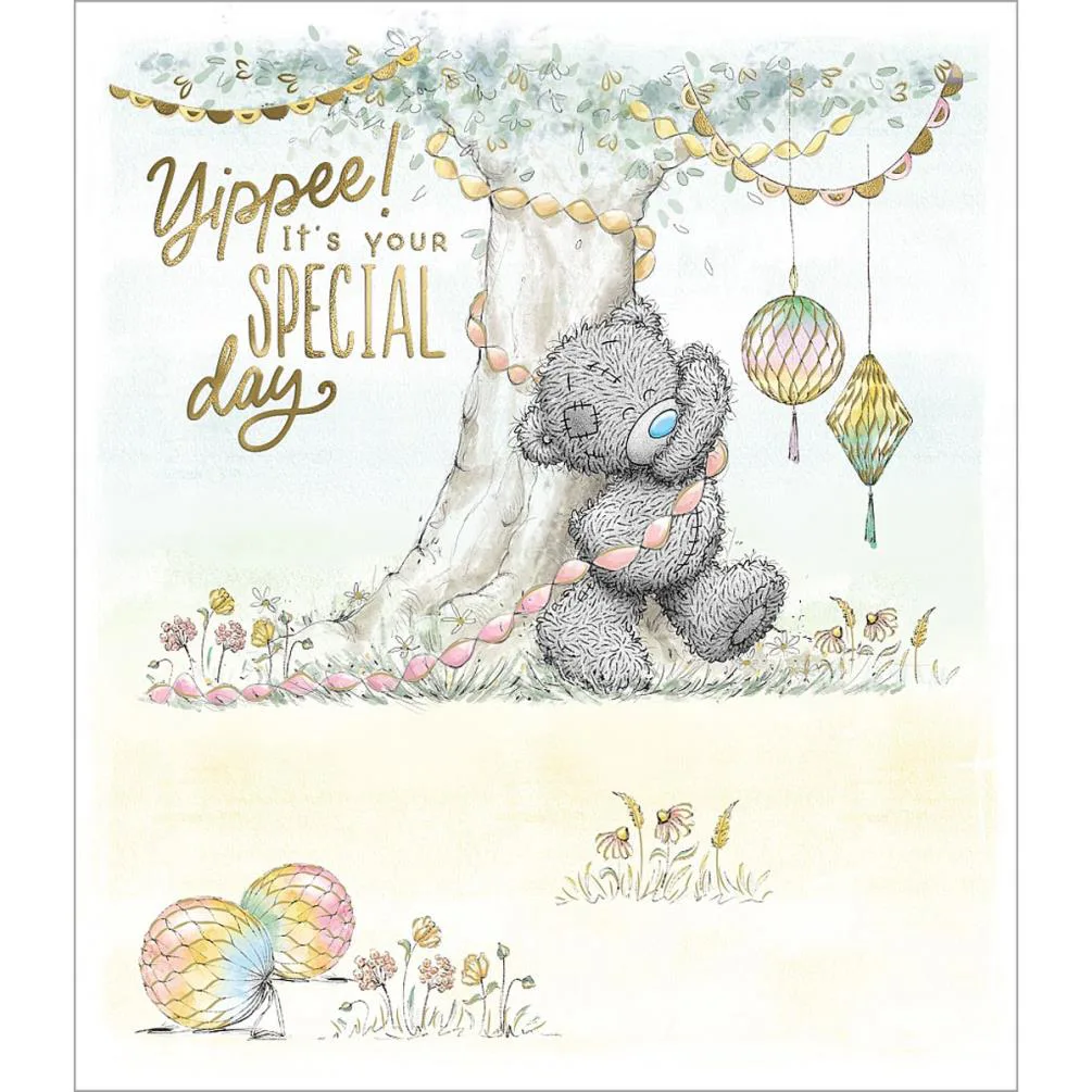 Special Day Me to You Bear Birthday Card
