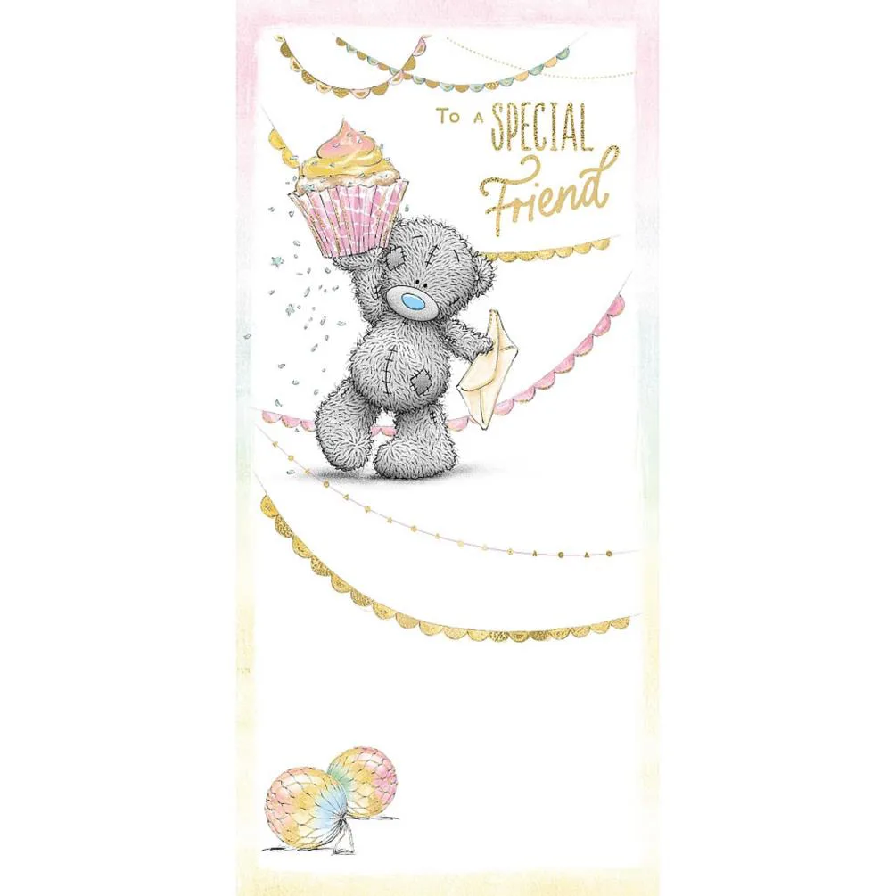 Special Friend Me to You Bear Birthday Card