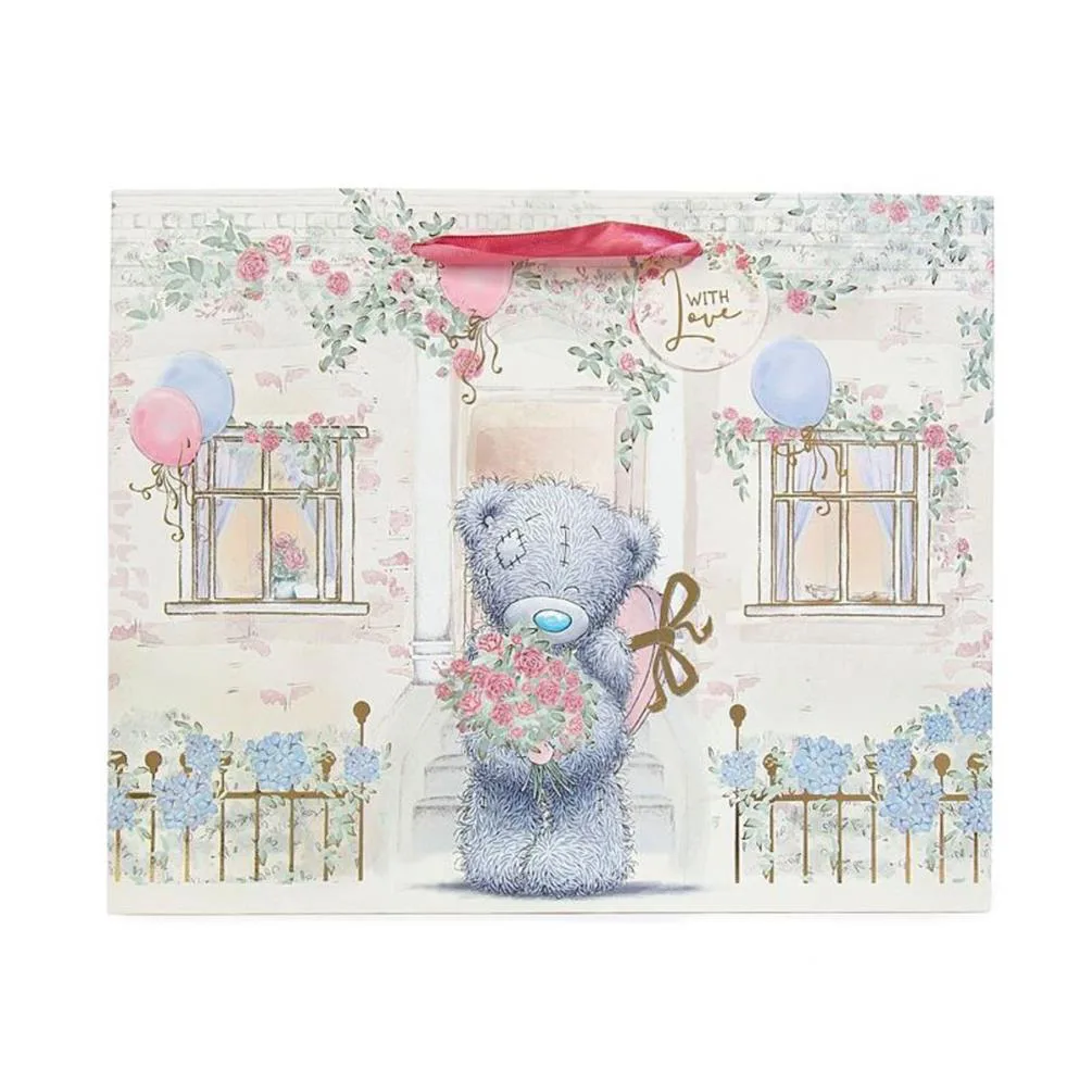 Flower Bouquet Me to You Bear Large Gift Bag