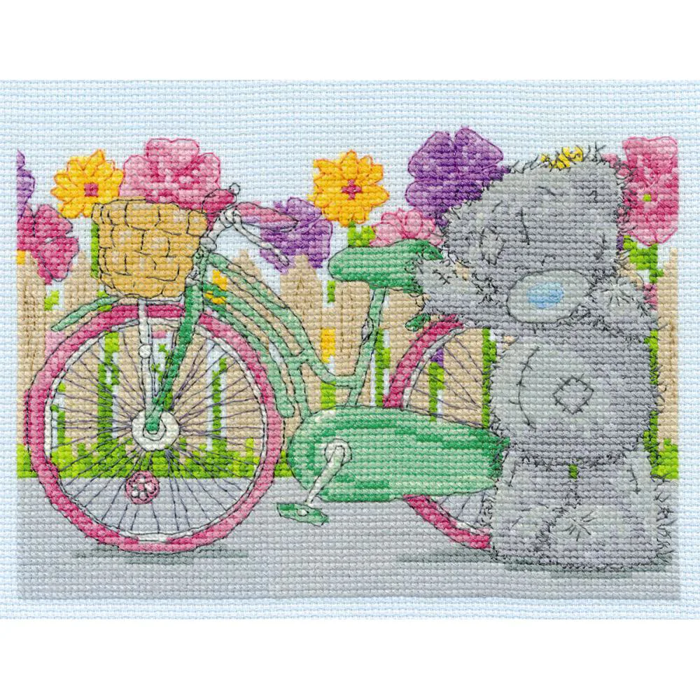 Spring Cycle Me to You Bear Cross Stitch Kit £16.99