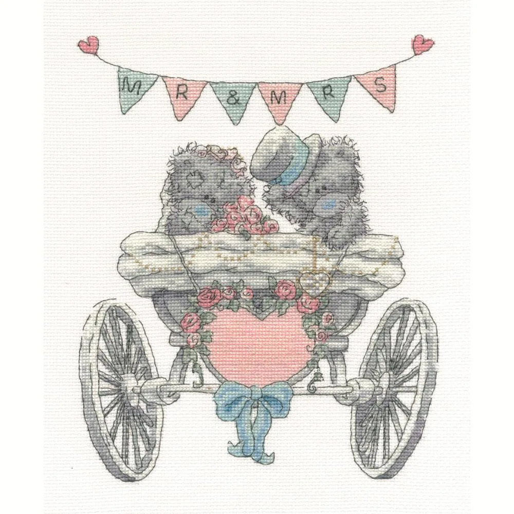 Mr & Mrs Me to You Bear Cross Stitch Kit £26.99