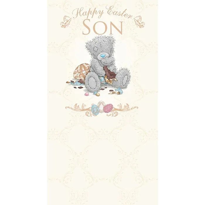 Son Me to You Bear Easter Card