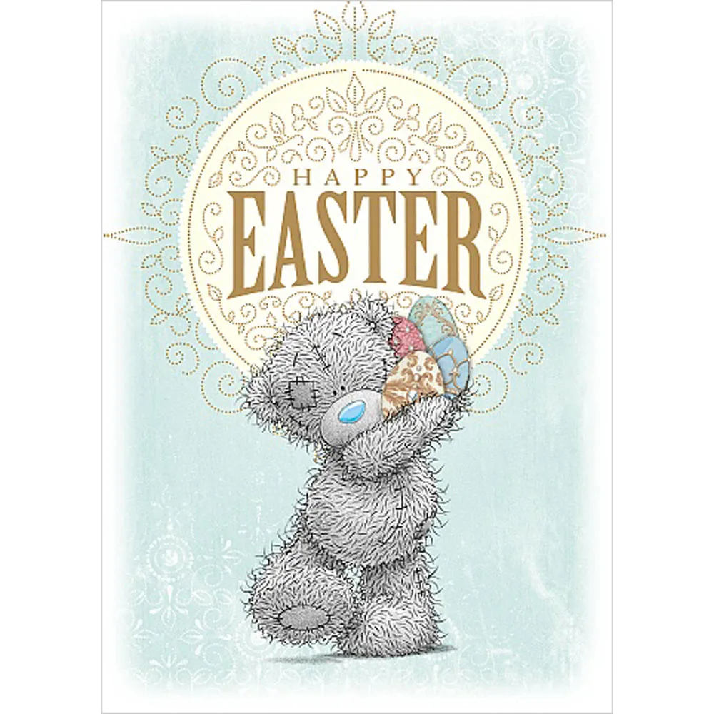 Tatty Teddy With Eggs Me to You Bear Easter Card £1.79
