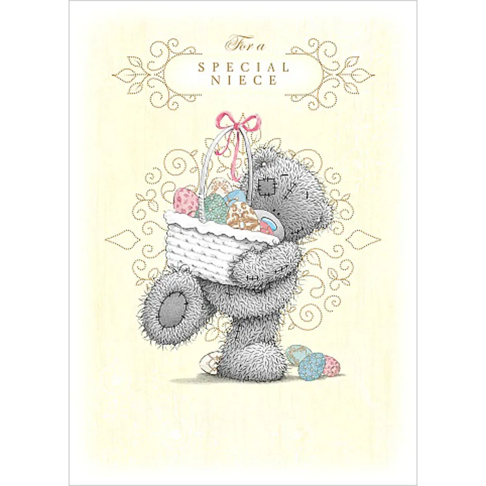 Special Niece Me to You Bear Easter Card