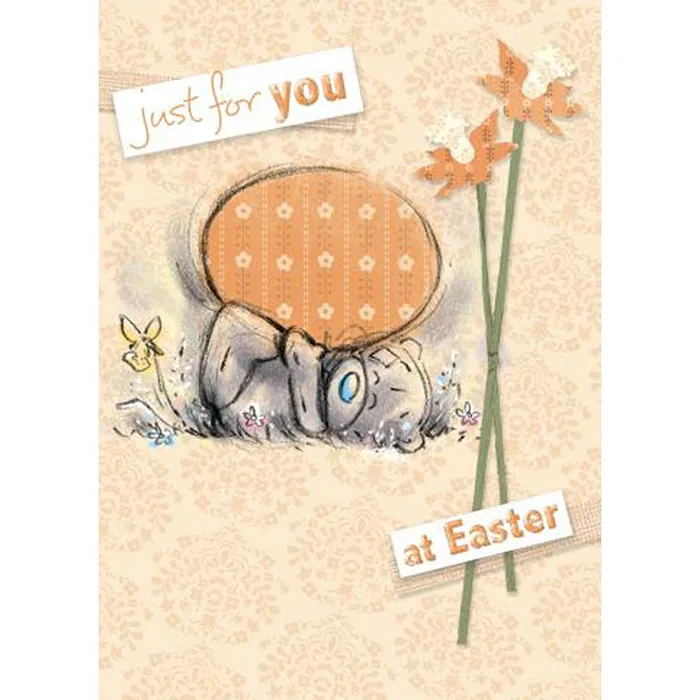 Just For You Sketchbook Me to You Bear Easter Card £1.69