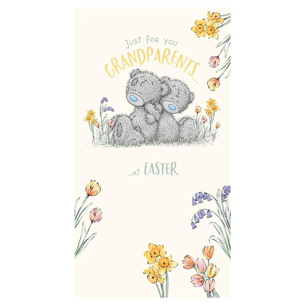 Just For You Grandparents Me to You Bear Easter Card