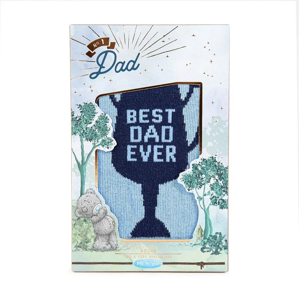 Best Dad Ever Me to You Bear Socks