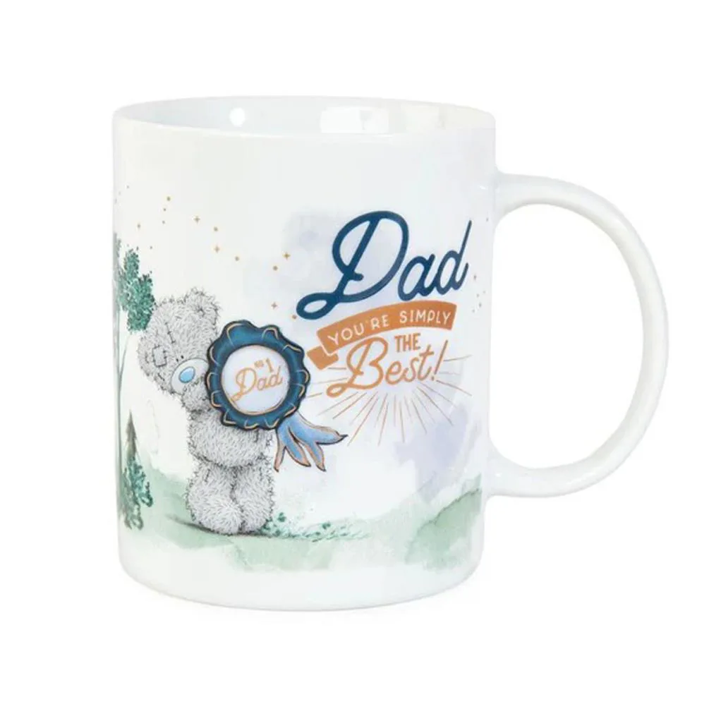 Dad Simply the Best Me to You Bear Boxed Mug