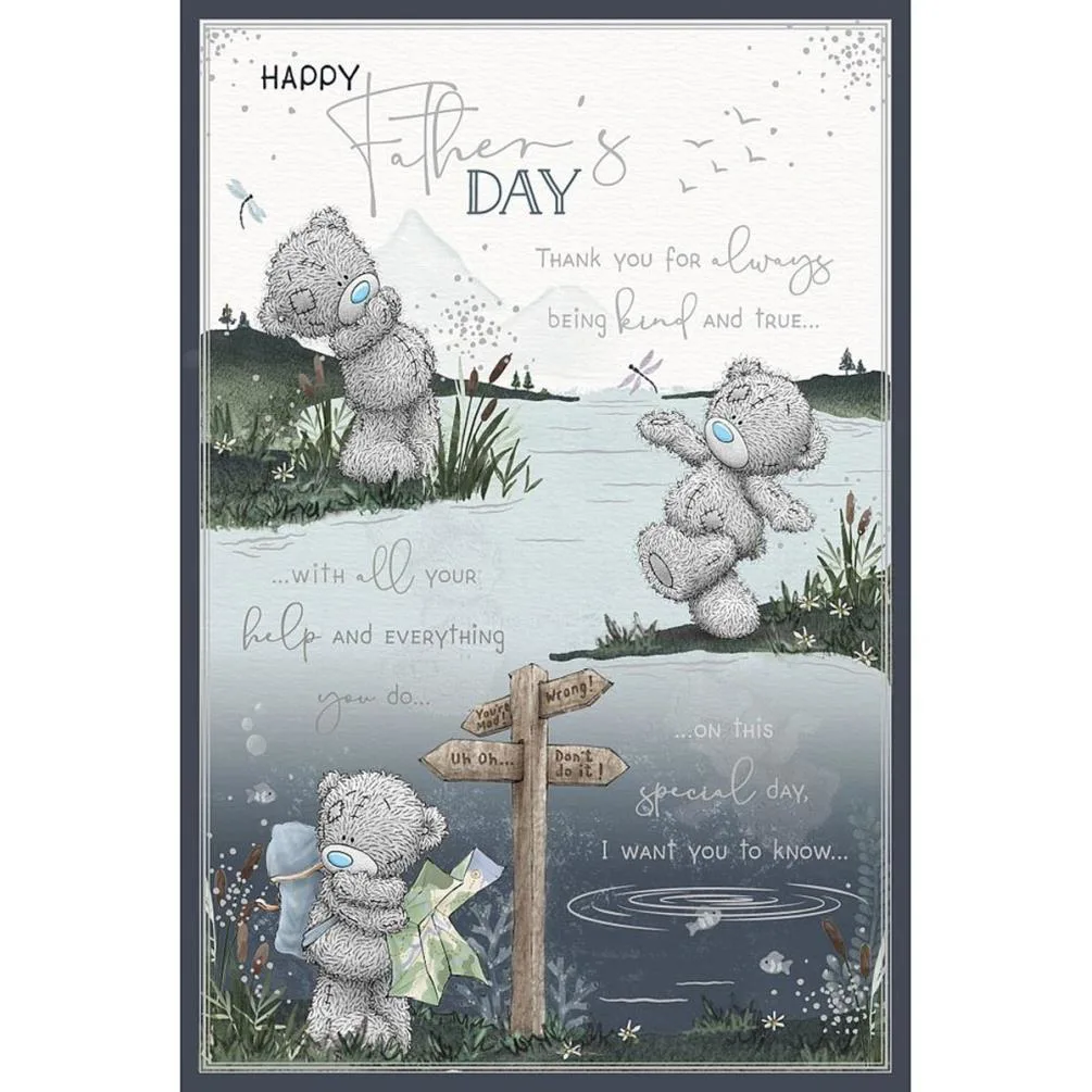 Father's Day Verse Me to You Bear Father's Day Card