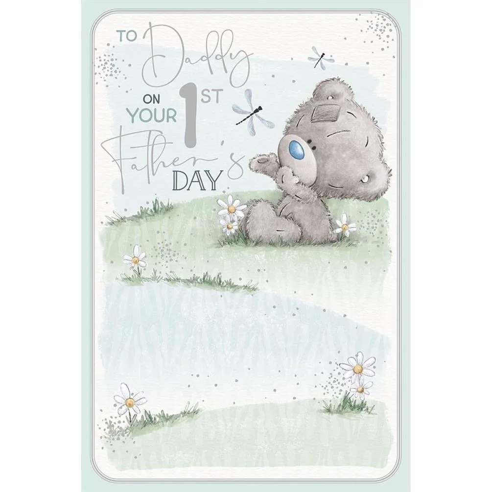 Daddy 1st Father's Day Tiny Tatty Teddy Me to You Bear Card
