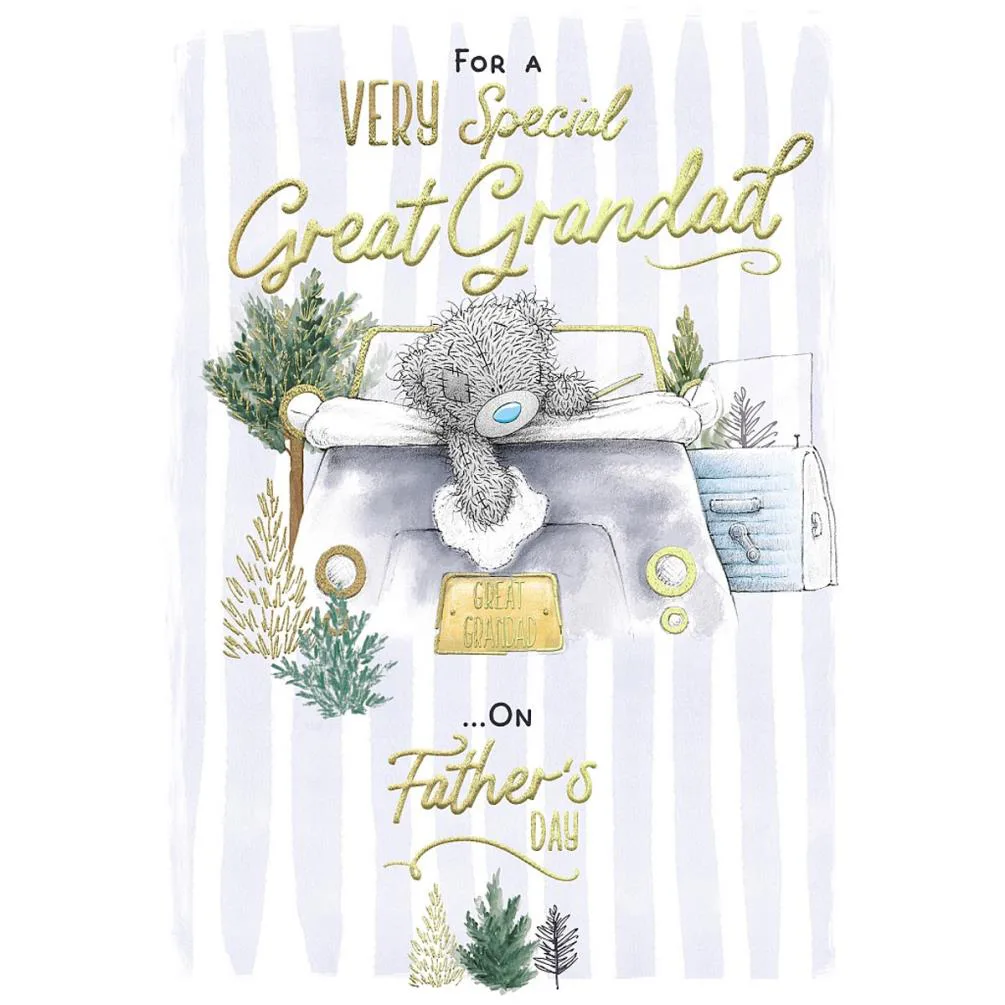 Great Grandad Me to You Bear Father's Day Card