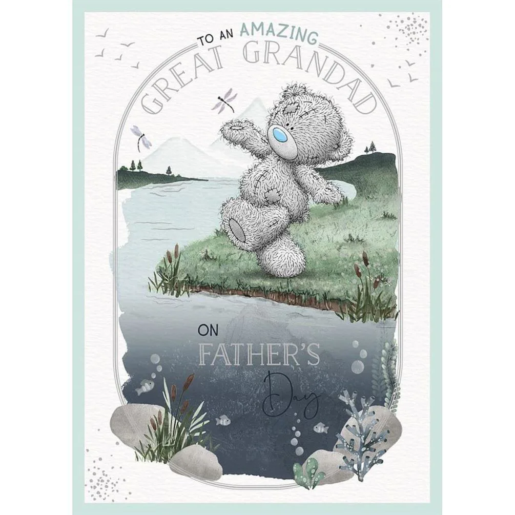 Amazing Great Grandad Me to You Bear Father's Day Card