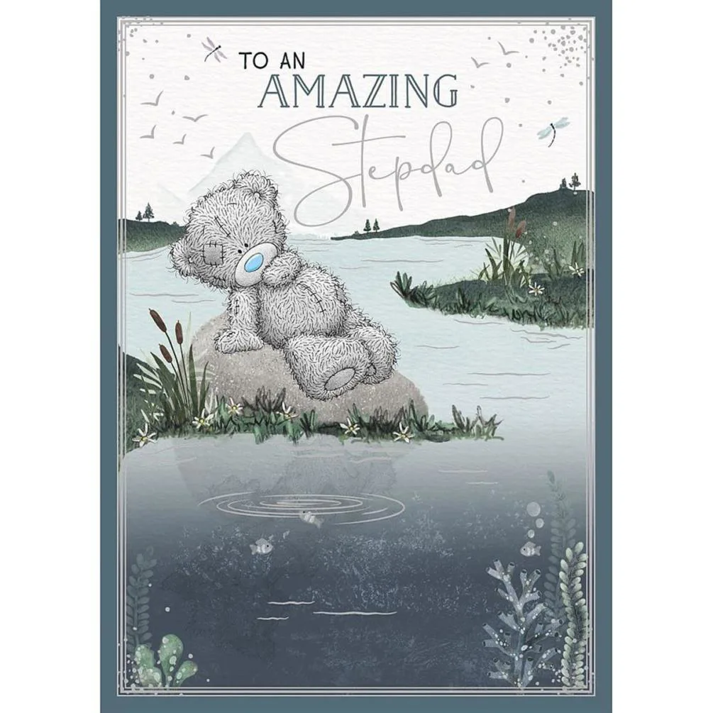 Amazing Stepdad Me to You Bear Father's Day Card