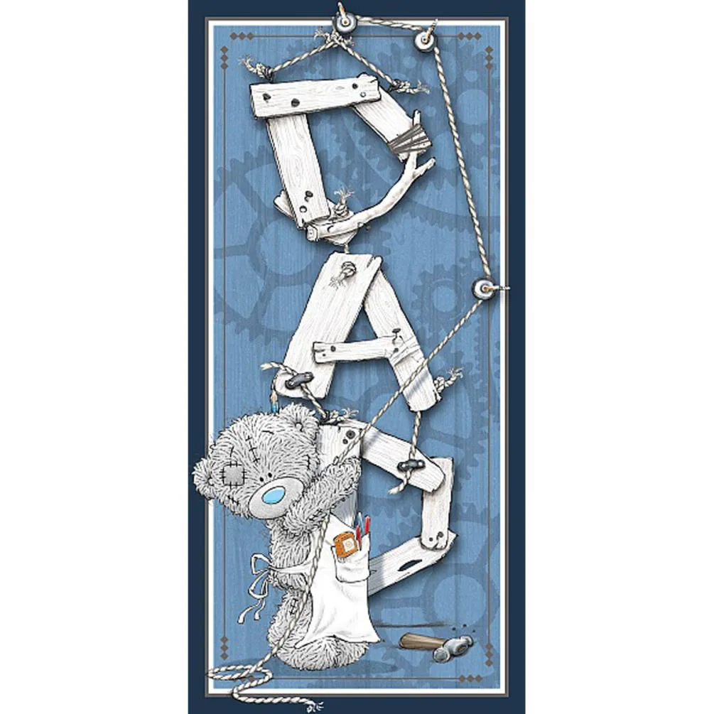 DAD Letters Me to You Bear Fathers Day Card £1.89