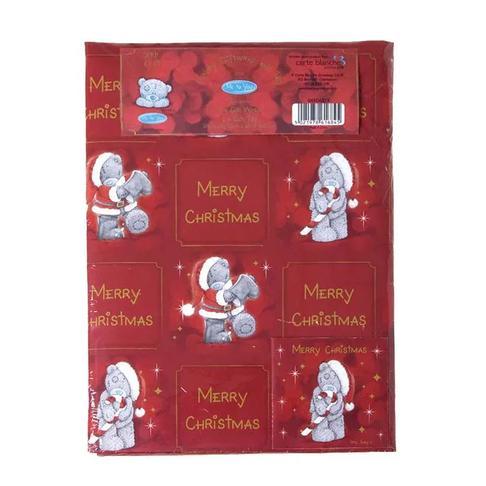 Merry Christmas Me to You Bear Gift Wrap and tags £1.25