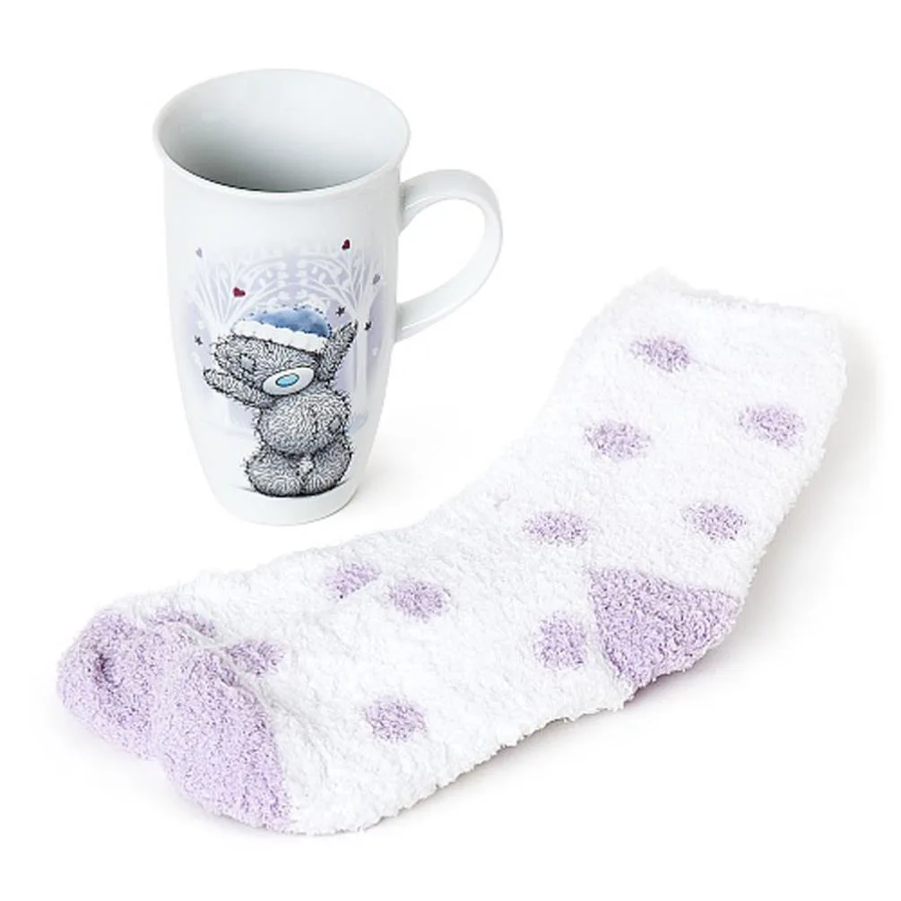 Me To You Bear Winter Mug And Sock Gift Set £6.59