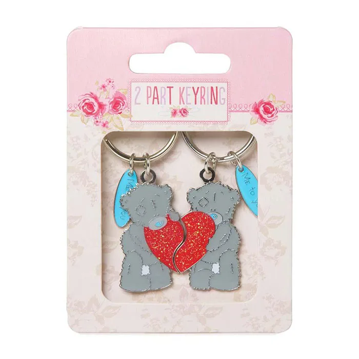 Me to You Bear 2 Part Heart Keyring £6.00