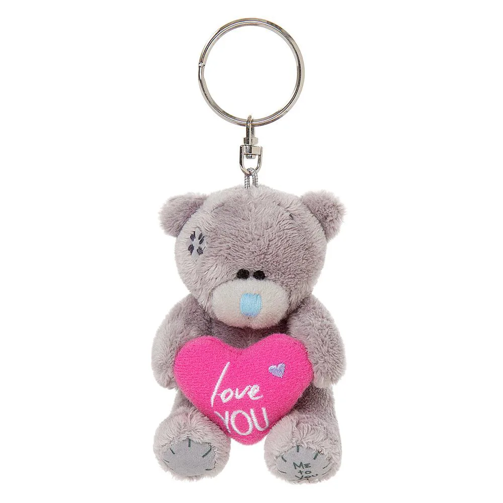 3" Love You Padded Heart Me to You Bear Plush Keyring £4.24