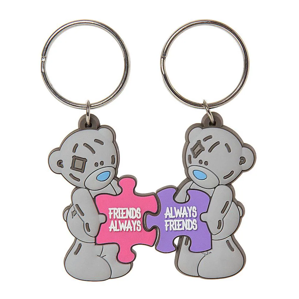 Friends Always Puzzle Pieces 2 Part Me to You Bear Keyring £2.99