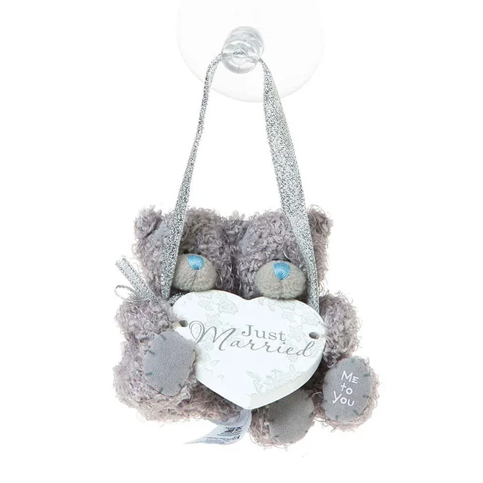 2 x 3" Just Married Me to You Wedding Bears with Sucker £6.00