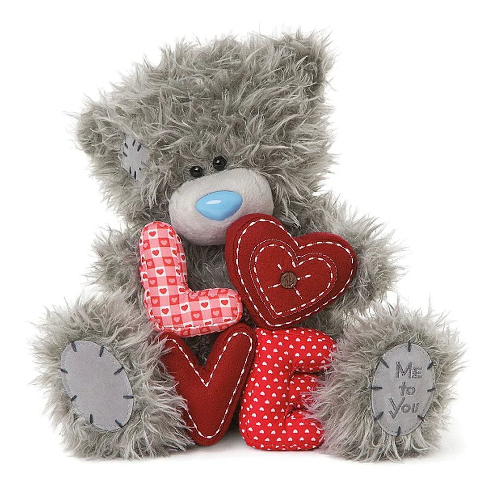 10" Padded Love Letters Me to You Bears £12.00