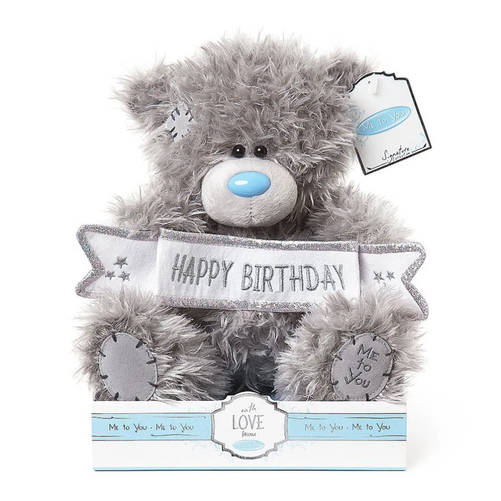 9" Happy Birthday Banner Me to You Bear £13.30